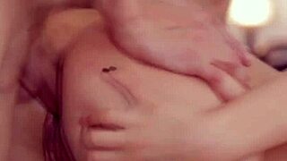 i crush this teen tight fur pie so hard in garage!!