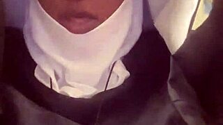 hey nun in hazelnut costume this halloween... what's your sinful plan? 😈👻