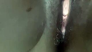 Horny Wet Pussy Dripping Cumshot After Intense Pounding Session