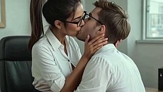 professor amanda siren has private lesson w student tittyfuck creampie big tits ai generated