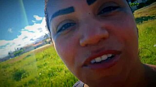 african couple licks sweaty armpits and salty beach pussy in doggystyle