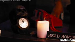 Crazy Goth Teens Kenzie Reeves Kira Noir Jane Wilde Share Giant Dick In Wild Foursome