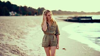 charlie forde olive gee makin out hot at beach sunset damn