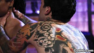 Crazy Goth Teens Kenzie Reeves Kira Noir Jane Wilde Share Giant Dick In Wild Foursome