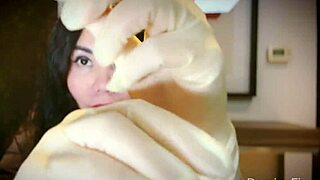 Experience Tingling ASMR Sensations from Medical Latex Gloves