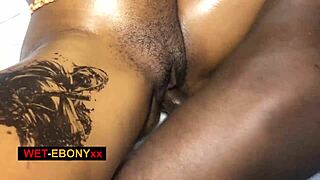 Baby, your monster cock tastes too damn sweet on my big clit pussy ride