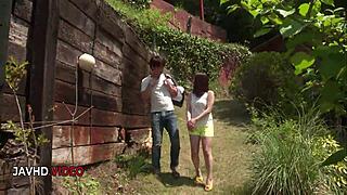 misaki tsubasa dives into wild jav blowjob and teen pussy action