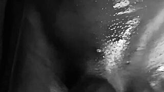 Whoa that massive BBC strokes huge and throbs wild 💦🍆