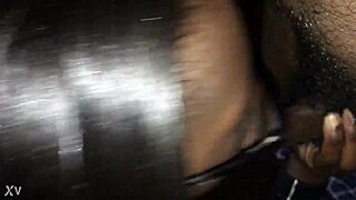 this college nerd ebony just sucks dick to finish her homework right