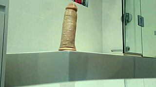 oh man this HUGE DILDO stretches me out so good i can't stop