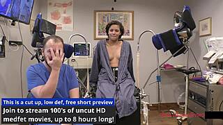 rebel wyatt spreads pierced shaved pussy backstage in latex gloves