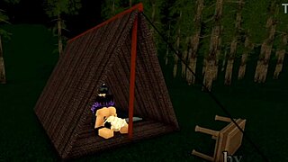 Roblox tent camping turns into wild sex frenzy.