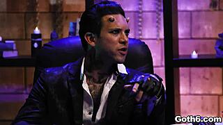 Crazy Goth Teens Kenzie Reeves Kira Noir Jane Wilde Share Giant Dick In Wild Foursome