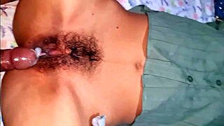 leaked argentinian model's steamy moans during intense doggystyle creampie