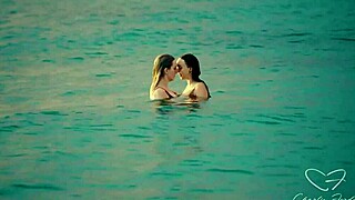 charlie forde olive gee makin out hot at beach sunset damn