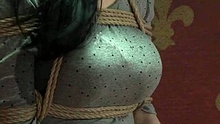 Submissive Babe's Spanking Turns into Brutal Dildo Punishment Torment