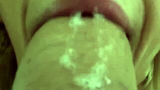emma rosie delivers ultra close-up petite teen blowjob with loud moans