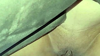 Wife's busty friend doggy closeup pussy cum on belly, join the fun?