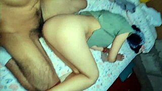 leaked argentinian model's steamy moans during intense doggystyle creampie