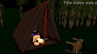 Roblox tent camping turns into wild sex frenzy.