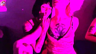 Four petite latina teens smoke, strip, kiss and worship pretty feet toes in barefoot fetish play