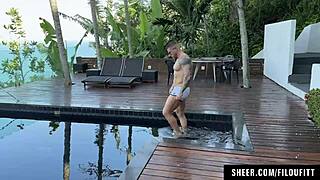 threesome heats up as horny brazilian karen feaz and pam pam take big cocks doggystyle