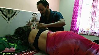 cute indian milf big boobs homemade anal fuck with devar