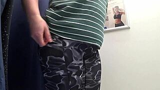 omg my huge ass in tight white panties squeezes into leggings... watch me!