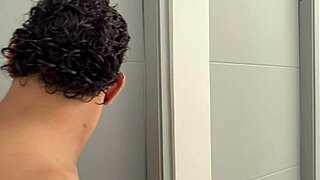 Colombian stepmom wears no underwear as I slowly unbutton her shirt teasingly at home