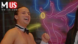 Eliza Ibarra sucks and fucks Jay Romero doggystyle bent over tits out
