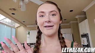 Bubble butt babysitter Chloe Marie with Jerry Kovak