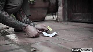 Stalker Tricks Busty Blonde Babe Into Hardcore Fucking!