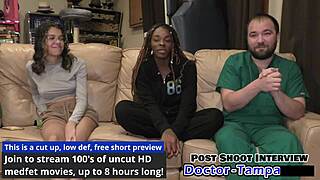 Dr Tampa Nurse Takes Daughter to Work Gapes Pussy in Hospital Gloves Latex