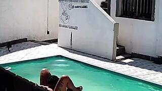 i caught neighbor fucking black stud poolside