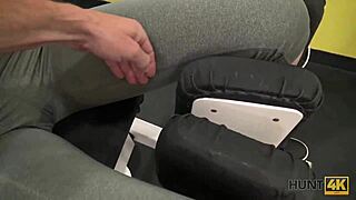 Magnificent Petite Czech Teen Linda Sweet Trades Sports for Outdoor Sex Cash