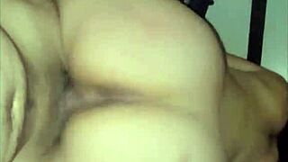 Latina's huge ass shakes bouncing on cock in bedroom ride