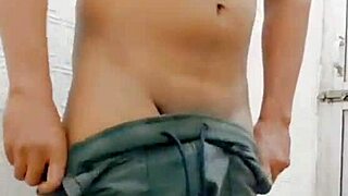 sanskari desi ladyboy shemale strips saree teases panties cage small cock strapon toys