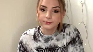 Serbian Girl Strips Sneakers Reveals Bare Feet