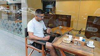 i spot him at bar bring home for anal fisting creampie ass to mouth and swallow