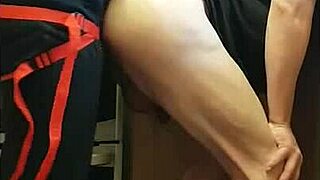 Girlfriend pegs boyfriend's ass homemade in kitchen, cornfield shower, ass to mouth public