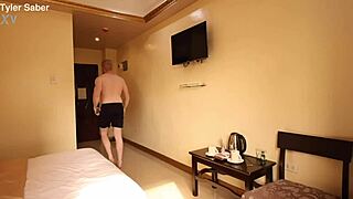 Damn super pretty Filipina rides bareback for cash creampie!