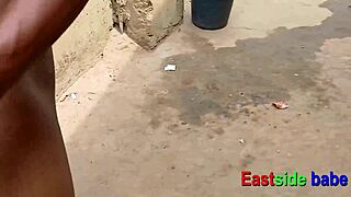 Landlord's Daughter Catches Bath Peep Demands Rough Black Cock Pounding