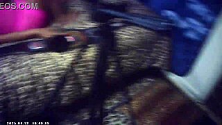 glasses pornstar battles ebony babe in wrestling hold before intense bj and pounding