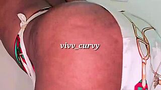 Huge Curvy Ebony Ass Shakes with Desire