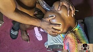 Juicy Bubble Butt Takes Heavy African BBC Plow