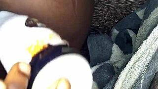 hey folks wanna see me ride this fan-gifted bottle till i cum hard and sloppy?