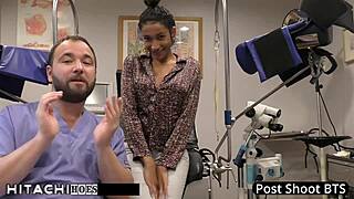 fuck im the human guinea pig n miss mars nurse forces hitachi vibrator orgasms on me