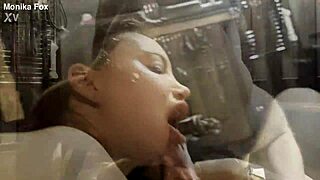 Fan POV unleashes emotional BDSM domination on Monika Fox anal