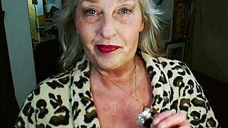 dawnskye1962 homewrecks again with hairy pussy and blue eyes in retro femdom