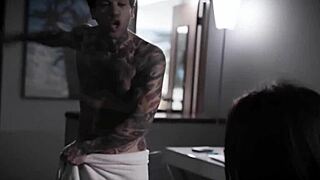 Brunette Stepsister Begs Stepbrother to Pound Her Tight Virgin Ass Hard